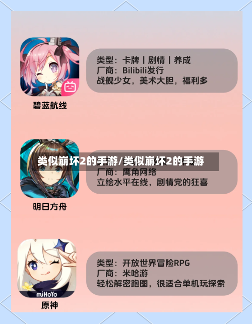 类似崩坏2的手游/类似崩坏2的手游-第2张图片