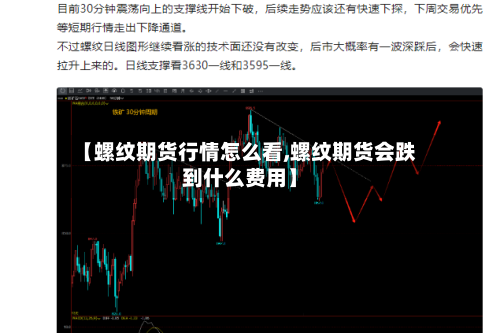 【螺纹期货行情怎么看,螺纹期货会跌到什么费用】