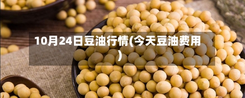 10月24日豆油行情(今天豆油费用)-第2张图片