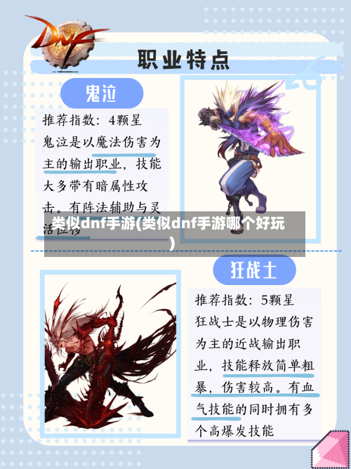 类似dnf手游(类似dnf手游哪个好玩)-第3张图片
