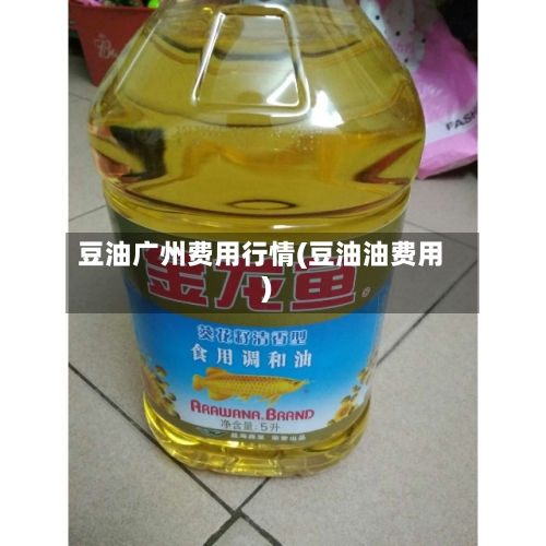 豆油广州费用行情(豆油油费用)-第3张图片