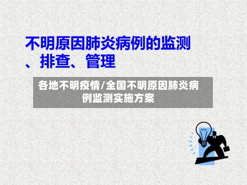 各地不明疫情/全国不明原因肺炎病例监测实施方案-第3张图片
