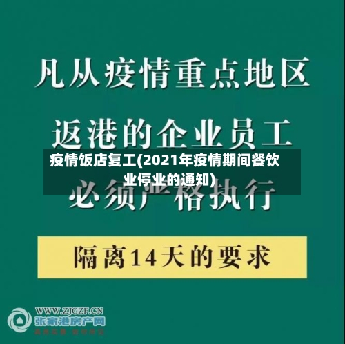 疫情饭店复工(2021年疫情期间餐饮业停业的通知)