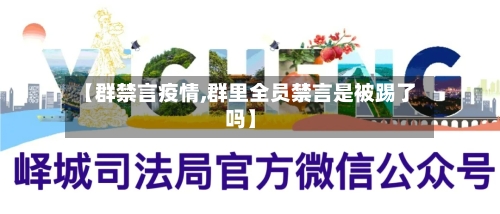 【群禁言疫情,群里全员禁言是被踢了吗】