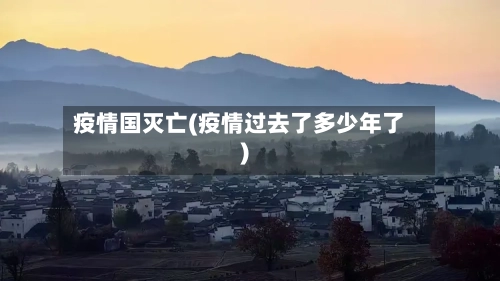 疫情国灭亡(疫情过去了多少年了)-第2张图片