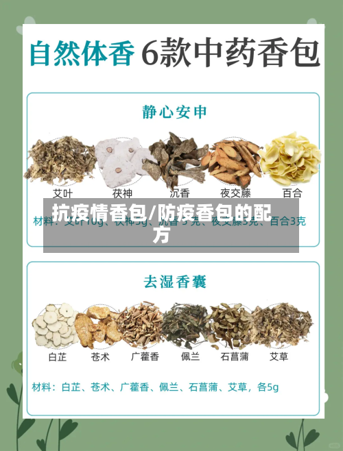 抗疫情香包/防疫香包的配方-第2张图片