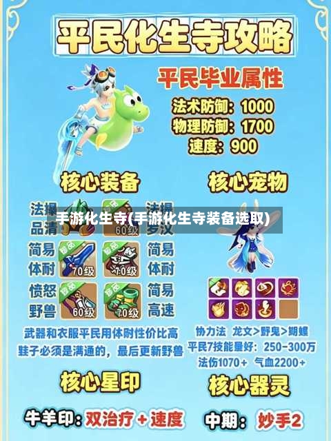 手游化生寺(手游化生寺装备选取)