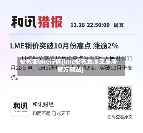 伦敦铜lme行情(lme伦敦金属交易所官方网站)