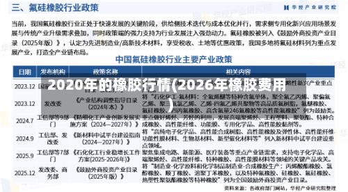 2020年的橡胶行情(2026年橡胶费用)-第3张图片