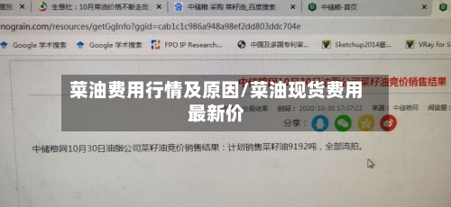 菜油费用行情及原因/菜油现货费用最新价