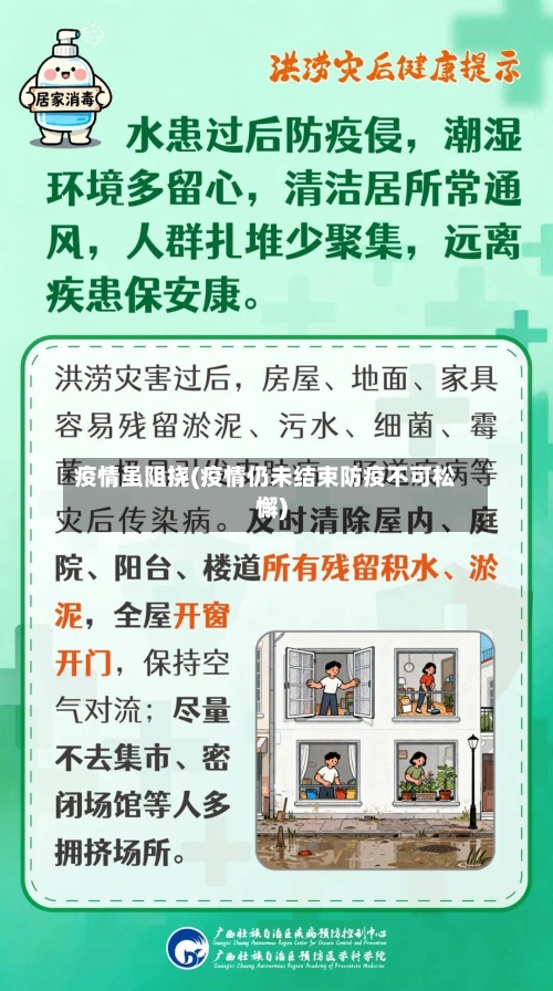 疫情虽阻挠(疫情仍未结束防疫不可松懈)