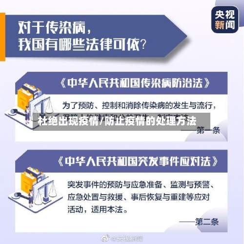杜绝出现疫情/防止疫情的处理方法-第2张图片