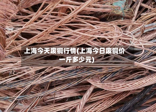 上海今天废铜行情(上海今日废铜价一斤多少元)-第3张图片
