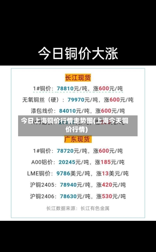 今日上海铜价行情走势图(上海今天铜价行情)-第2张图片
