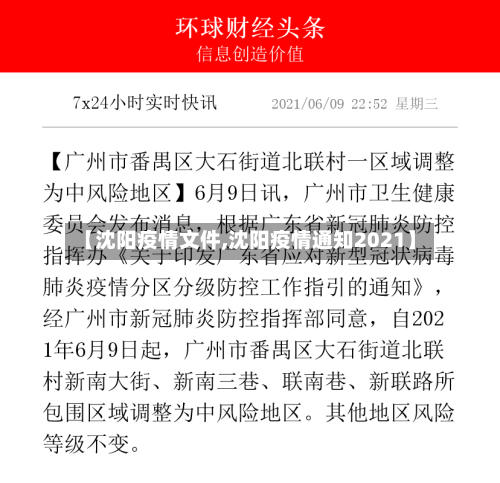 【沈阳疫情文件,沈阳疫情通知2021】-第2张图片