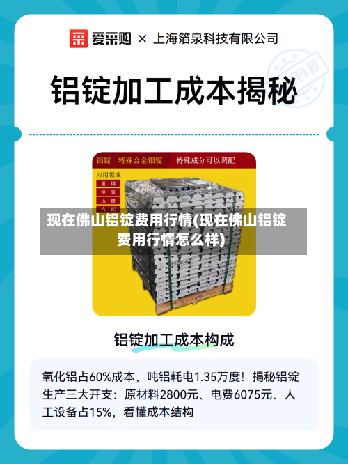 现在佛山铝锭费用行情(现在佛山铝锭费用行情怎么样)