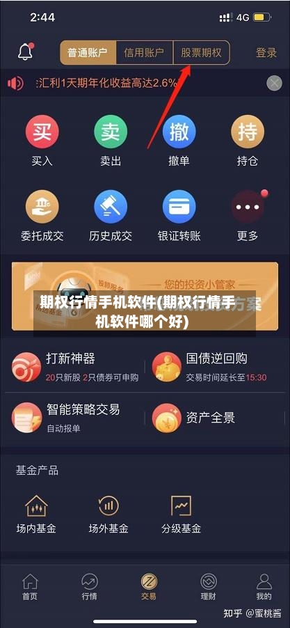 期权行情手机软件(期权行情手机软件哪个好)