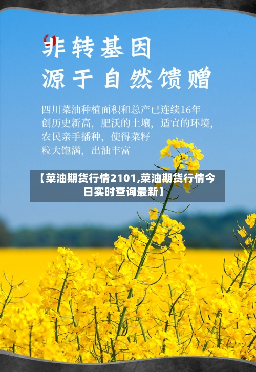 【菜油期货行情2101,菜油期货行情今日实时查询最新】