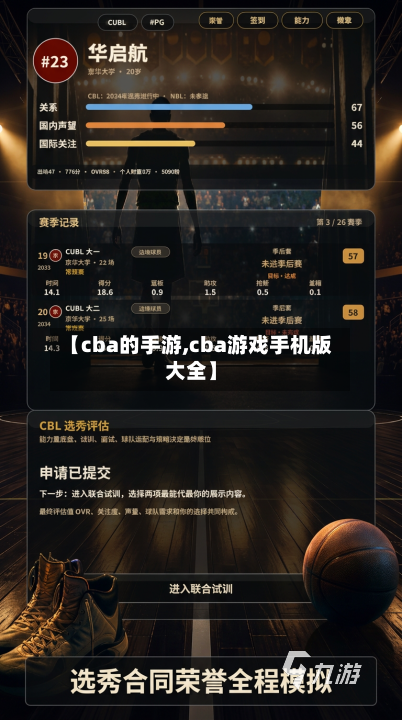 【cba的手游,cba游戏手机版大全】-第2张图片