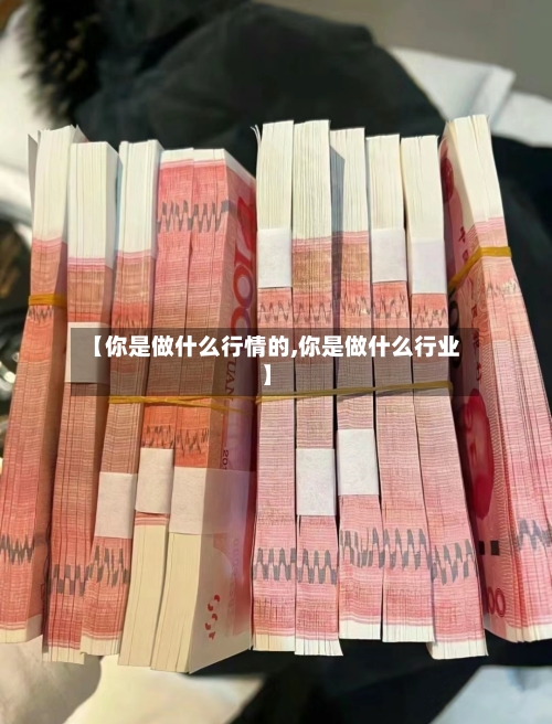 【你是做什么行情的,你是做什么行业】