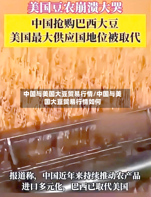 中国与美国大豆贸易行情/中国与美国大豆贸易行情如何