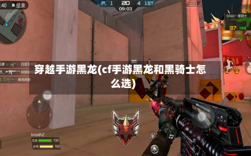 穿越手游黑龙(cf手游黑龙和黑骑士怎么选)