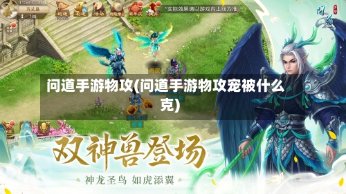 问道手游物攻(问道手游物攻宠被什么克)