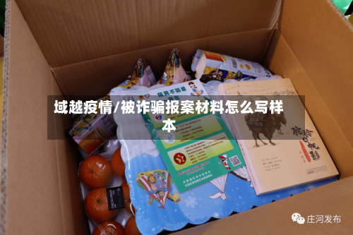 域越疫情/被诈骗报案材料怎么写样本