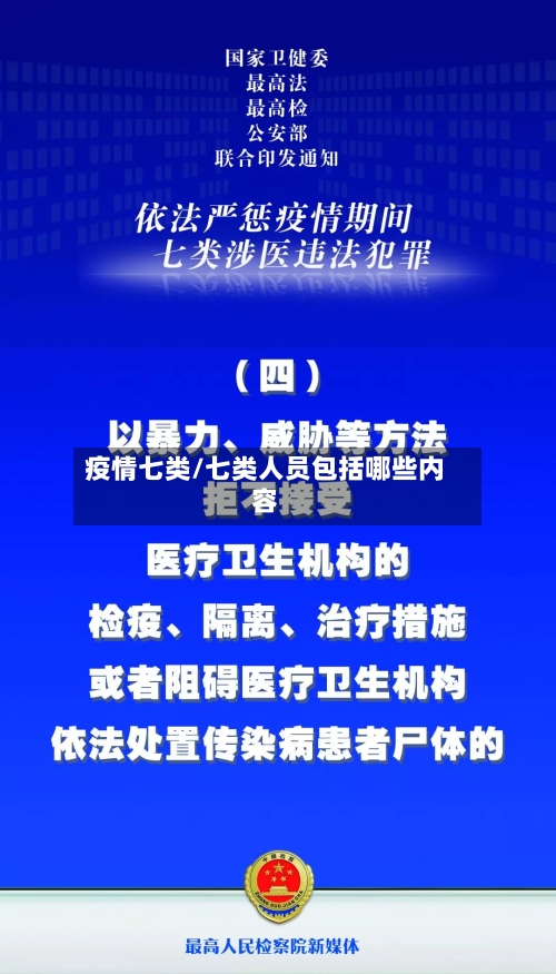 疫情七类/七类人员包括哪些内容-第2张图片