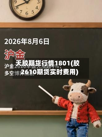 天胶期货行情1801(胶2610期货实时费用)-第3张图片
