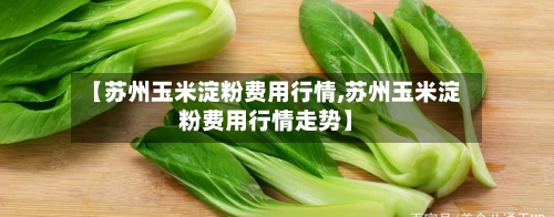 【苏州玉米淀粉费用行情,苏州玉米淀粉费用行情走势】
