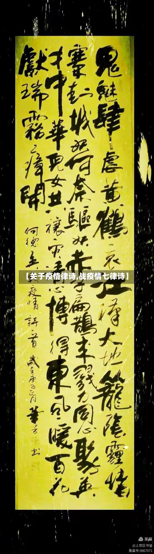【关于疫情律诗,战疫情七律诗】-第2张图片