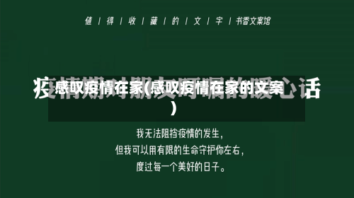 感叹疫情在家(感叹疫情在家的文案)