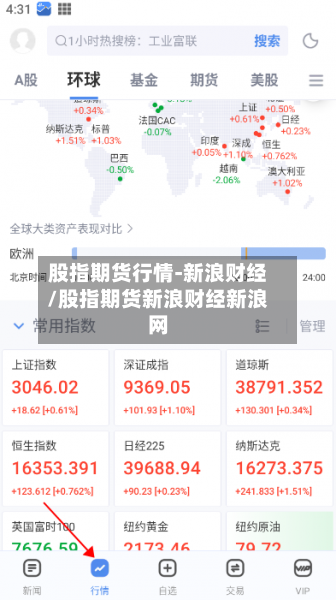 股指期货行情-新浪财经/股指期货新浪财经新浪网