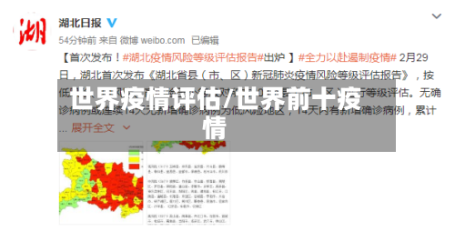 世界疫情评估/世界前十疫情-第3张图片
