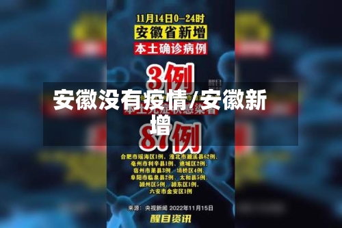 安徽没有疫情/安徽新增-第3张图片