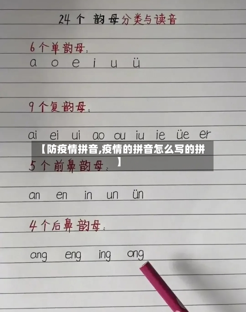 【防疫情拼音,疫情的拼音怎么写的拼】-第2张图片