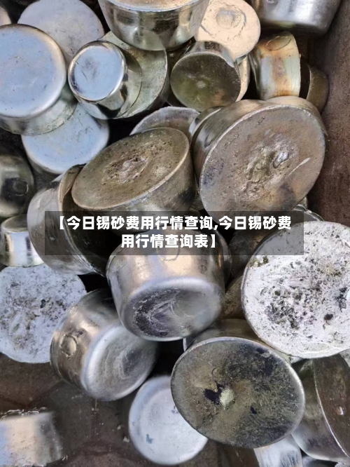 【今日锡砂费用行情查询,今日锡砂费用行情查询表】-第3张图片