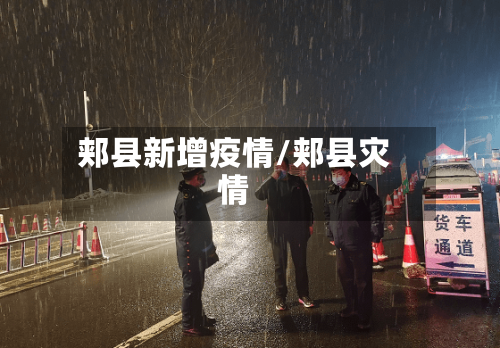 郏县新增疫情/郏县灾情