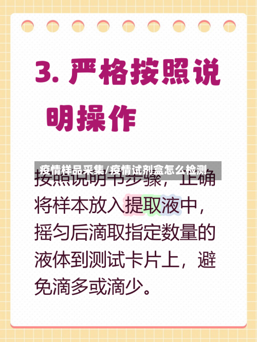 疫情样品采集/疫情试剂盒怎么检测-第3张图片