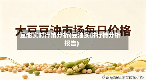 豆油实时行情分析(豆油实时行情分析报告)-第2张图片