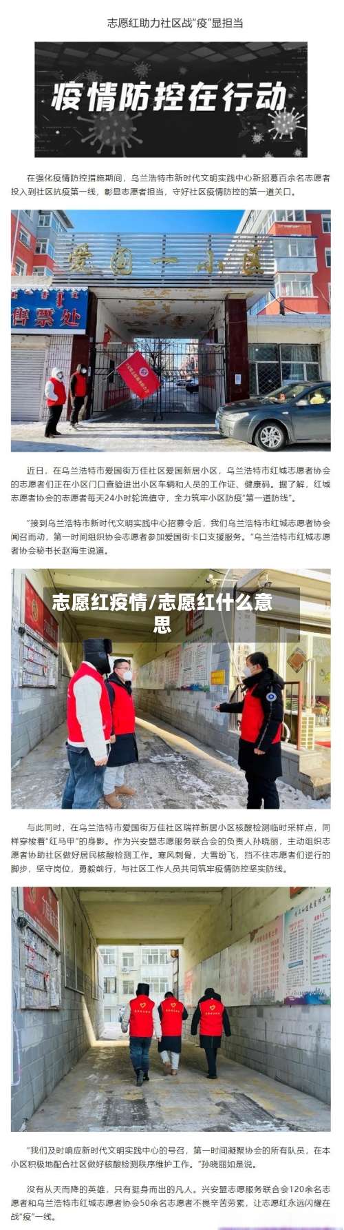 志愿红疫情/志愿红什么意思-第3张图片