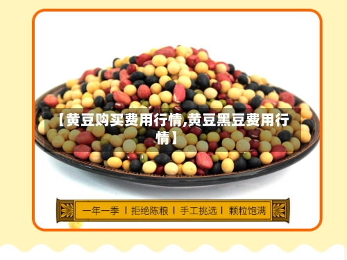 【黄豆购买费用行情,黄豆黑豆费用行情】-第3张图片