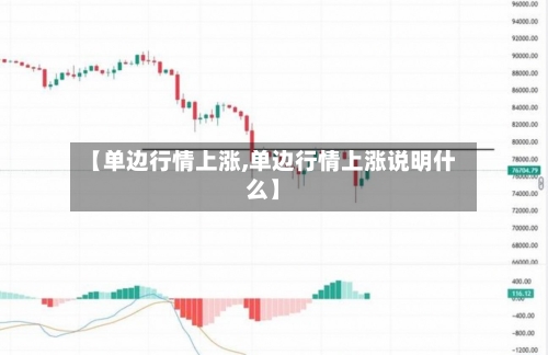【单边行情上涨,单边行情上涨说明什么】-第2张图片
