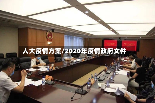 人大疫情方案/2020年疫情政府文件