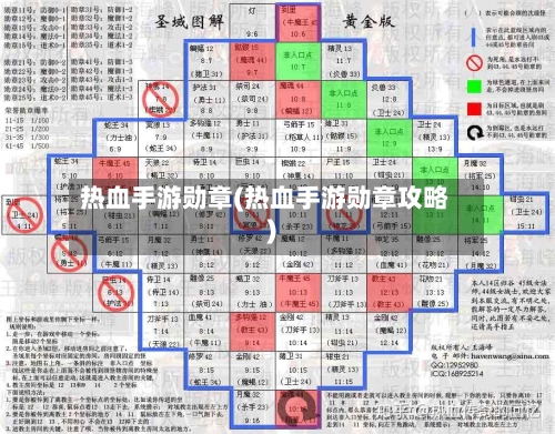 热血手游勋章(热血手游勋章攻略)-第2张图片
