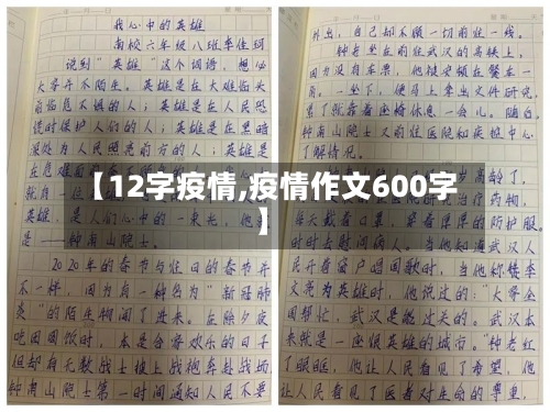 【12字疫情,疫情作文600字】