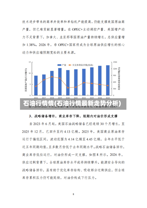 石油行情情(石油行情最新走势分析)-第3张图片