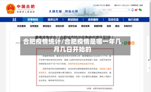 合肥疫情统计/合肥疫情是哪一年几月几日开始的-第2张图片