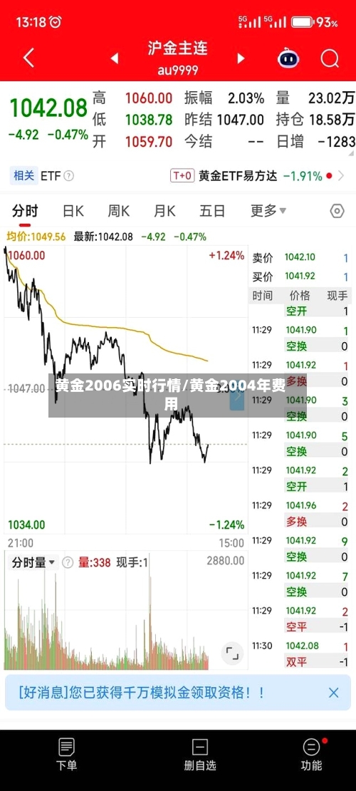 黄金2006实时行情/黄金2004年费用-第3张图片